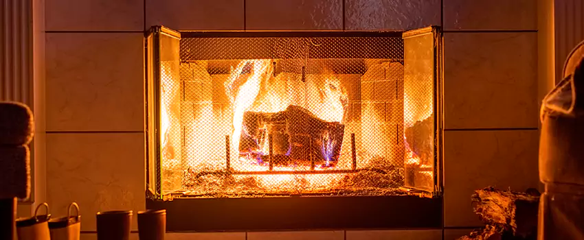 Mendota Hearth Landscape Fireplace Installation in Fremont, California