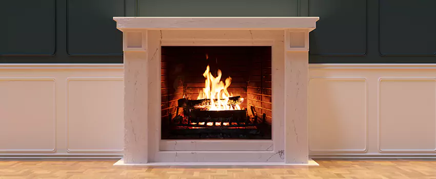 Open Flame Wood-Burning Fireplace Installation Services in Fremont, California