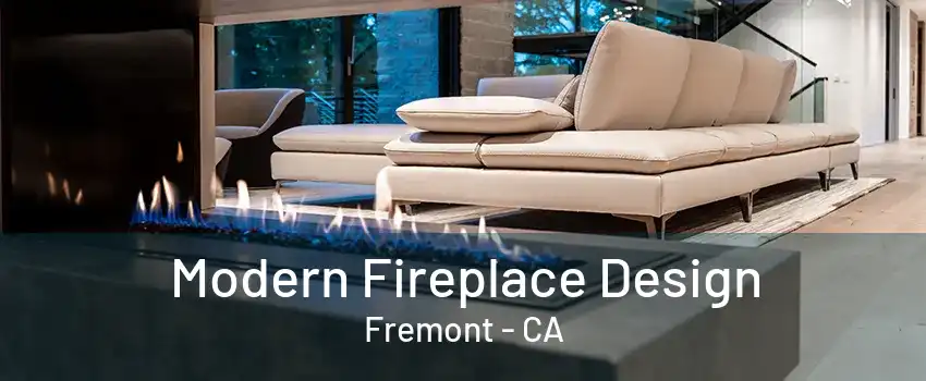 Modern Fireplace Design Fremont - CA